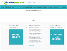 Tablet Screenshot of fast-trackermn.org